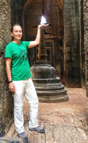 me, Angkor wat, Siem Reap