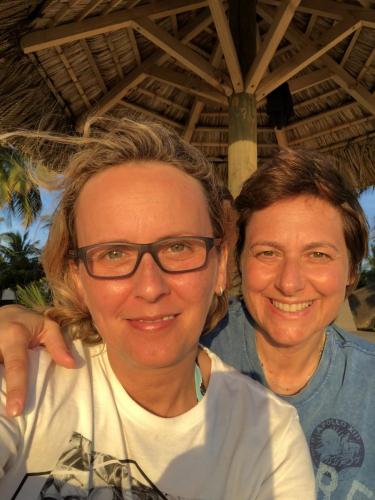 Us on the beach